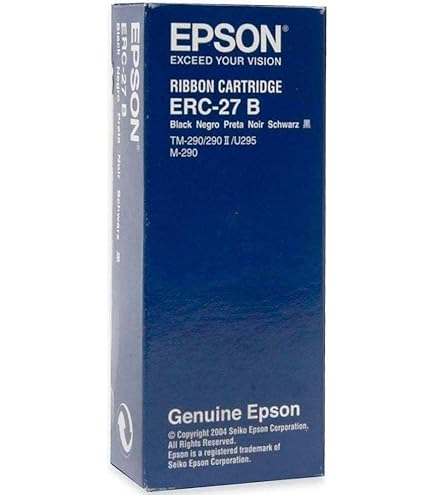 Amazon.com: Epson ERC-27B TM-U295, for USE in TM-U290, CONSUMABLES